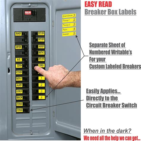 home fuse box labeling